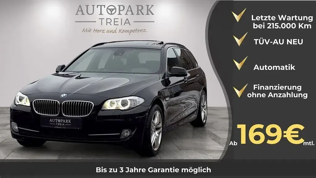 Gebraucht BMW 525 218 PS (160 kW) 2011 Schwarz Kombi