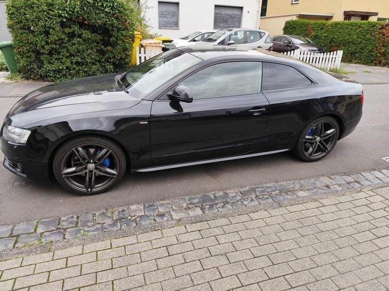 Schwarz Gebraucht 2008 Audi A5 S-Line Coupé | 6.800 € (Fairer Preis) - Bild 1/4