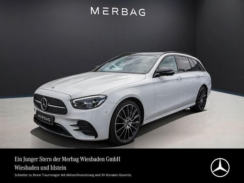 Gebraucht Mercedes E400 AMG line 330 PS (242 kW) 2022 Polarweiß Kombi