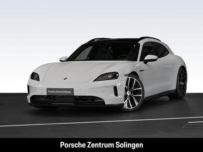 Weiß Gebraucht 2024 Porsche Taycan 4S Sport Turismo Limousine | 109.790 € - Bild 1/4