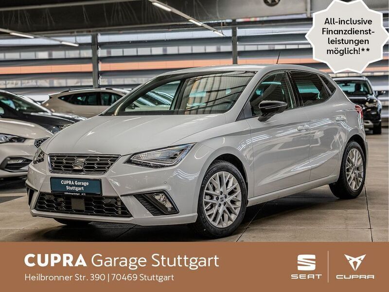 Nevada weiß metallic Gebraucht 2024 Seat Ibiza FR Limousine | 19.930 € (Fairer Preis) - Bild 1/4