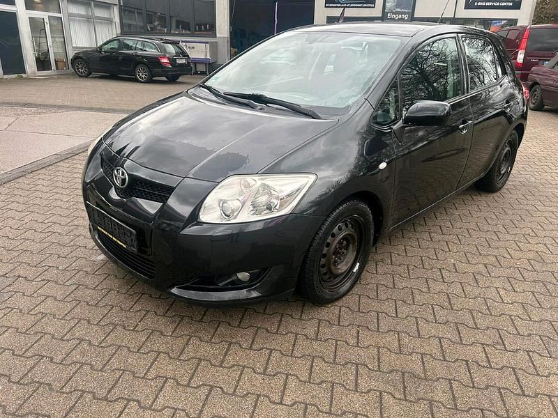 Gebraucht Toyota Auris 125 PS (91 kW) 2008 Schwarz Kleinwagen