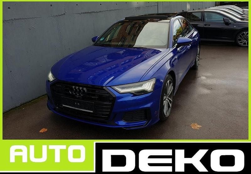 Blau Gebraucht 2022 Audi A6 S-Line Limousine | 39.970 € (Fairer Preis) - Bild 1/4