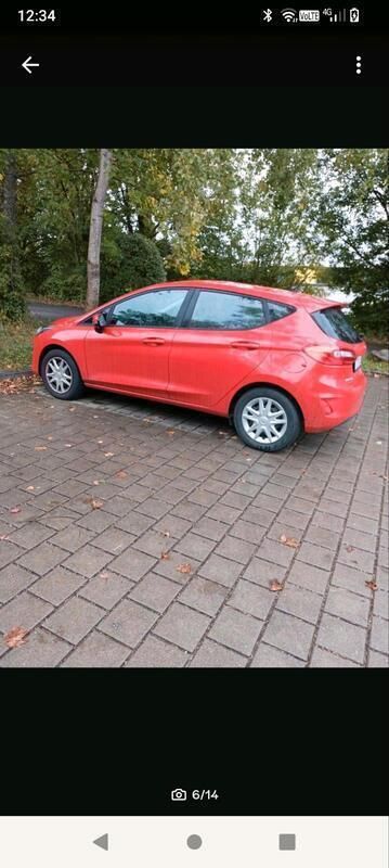Rot Gebraucht 2018 Ford Fiesta Kleinwagen | 10.500 € (Fairer Preis) - Bild 1/4