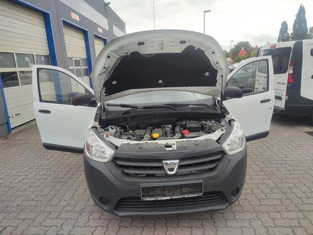 Gebraucht Dacia Dokker 75 PS (55 kW) 2016 Weiß Van / Kleinbus