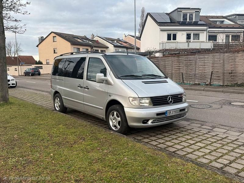 Gebraucht Mercedes Vito 102 PS (75 kW) 2003 Silber Van