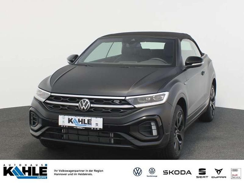 Deep black matt / schwarz Gebraucht 2024 VW T-Roc Cabriolet R-line Cabrio | 39.990 € (Teuer) - Bild 1/4