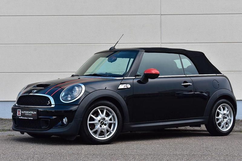 Schwarz Gebraucht 2011 Mini Cooper SD Cabriolet Cabrio | 6.290 € (Superpreis) - Bild 1/4