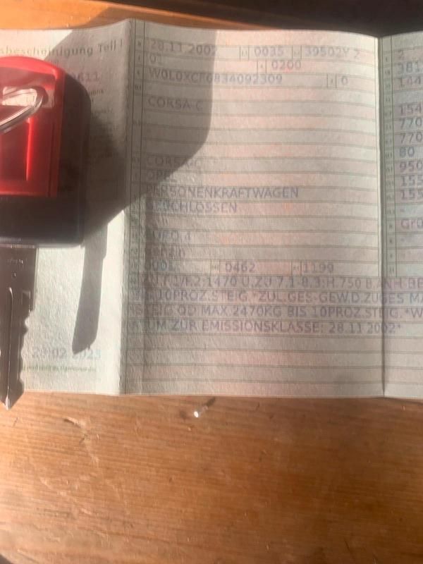 Andere farben Gebraucht 2002 Opel Corsa Kleinwagen | 400 € - Bild 1/4