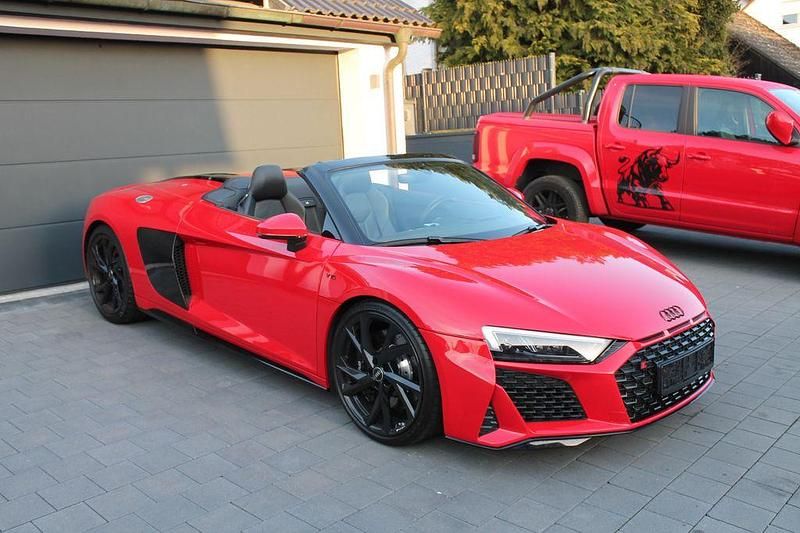 Gebraucht Audi R8 Spyder Performance 570 PS (419 kW) 2022 Rot Cabrio
