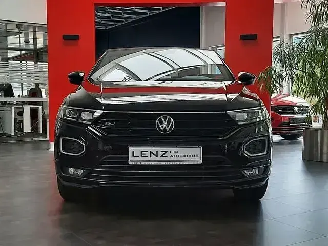 Gebraucht VW T-Roc Cabriolet R-line 150 PS (110 kW) 2021 Deep black perleffekt Cabrio