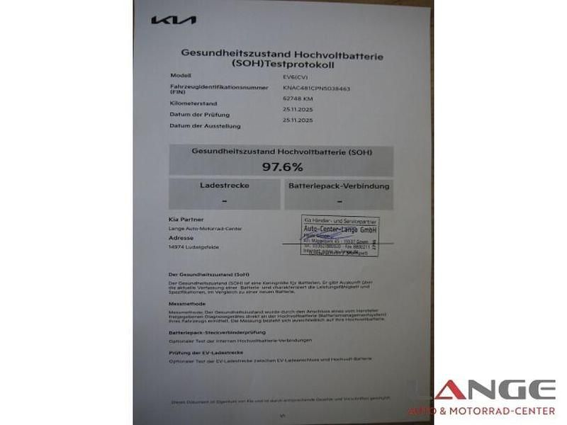 Gebraucht Kia EV6 GT-Line 239 kW (325 PS) 2022 Schwarz SUV