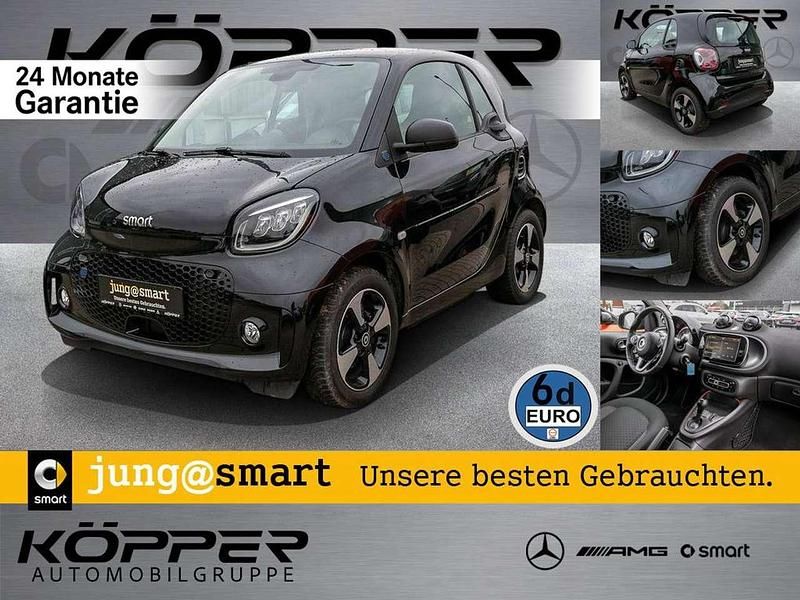 Gebraucht Smart ForTwo Coupé Exclusive 60 kW (82 PS) 2023 Schwarz Kleinwagen