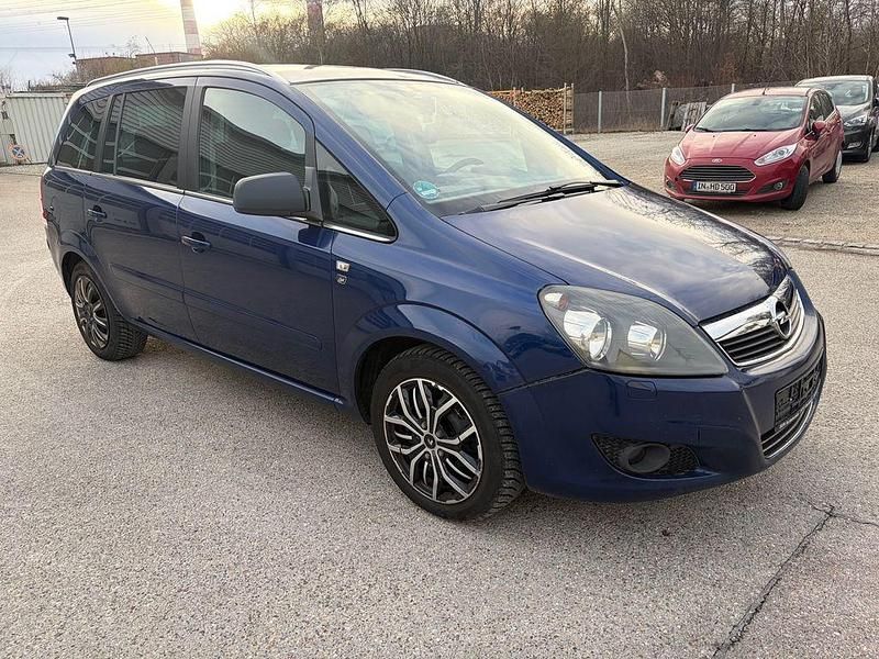 Gebraucht Opel Zafira Edition 140 PS (102 kW) 2010 Blau Van / Kleinbus