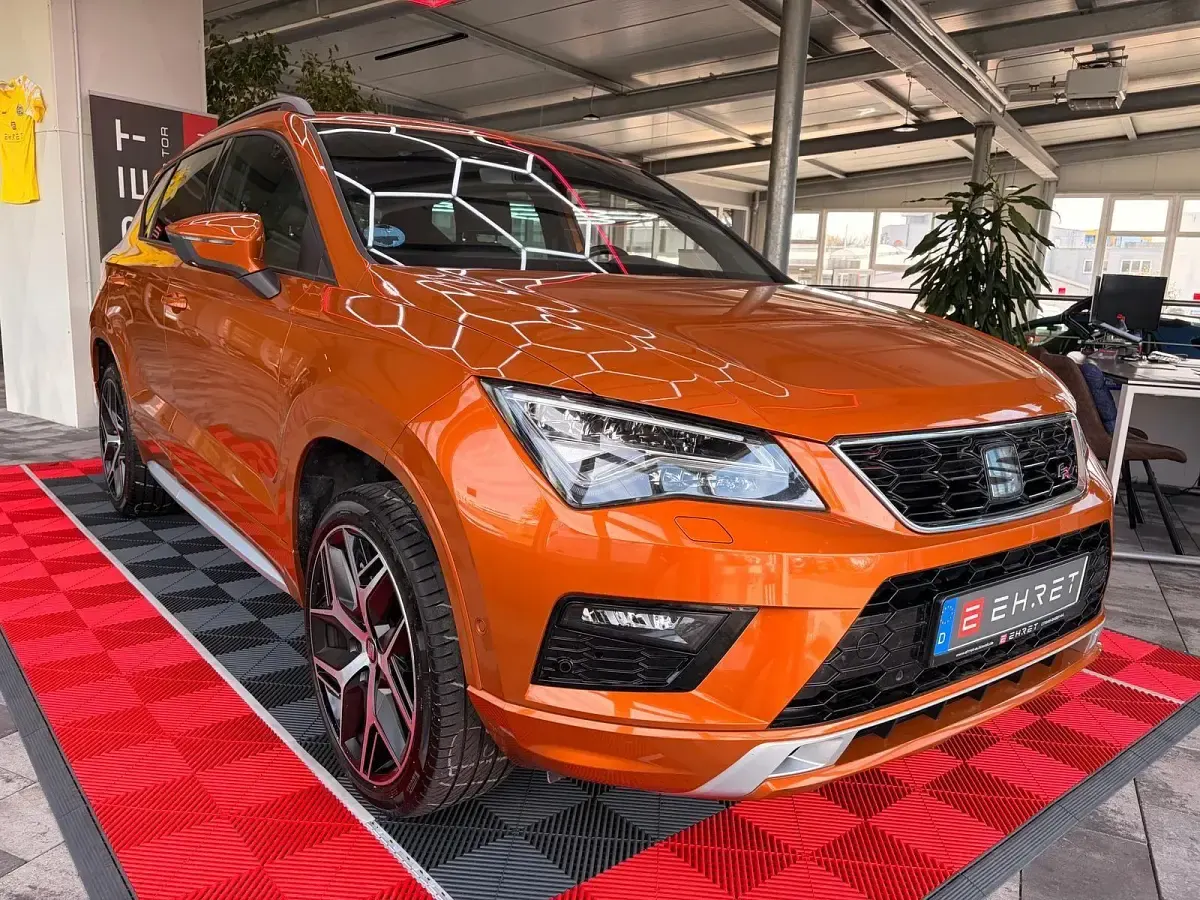 Gebraucht Seat Ateca FR 150 PS (110 kW) 2019 Orange SUV