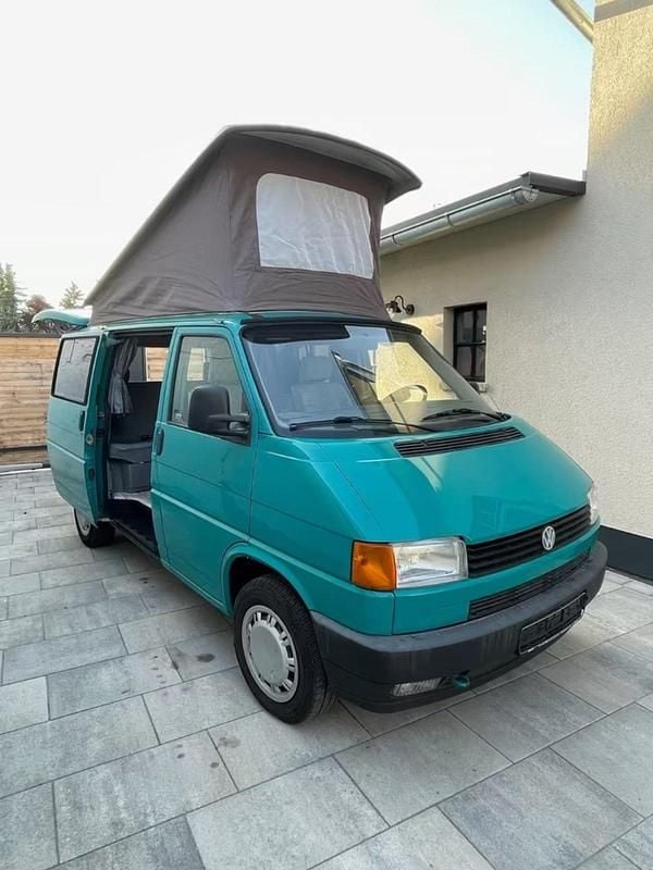 Grün Gebraucht 1995 VW T4 California Van | 10.500 € - Bild 1/4
