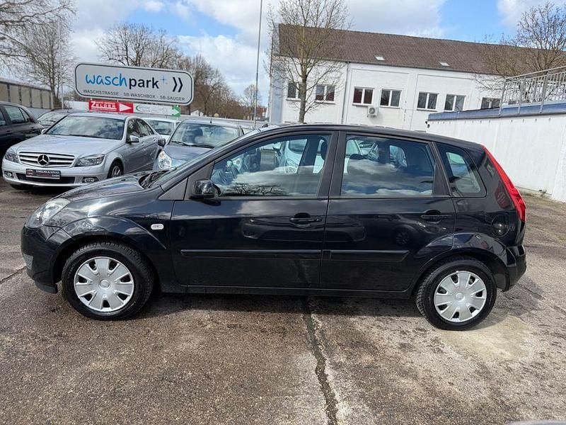Gebraucht Ford Fiesta Style 60 PS (44 kW) 2007 Schwarz Kleinwagen