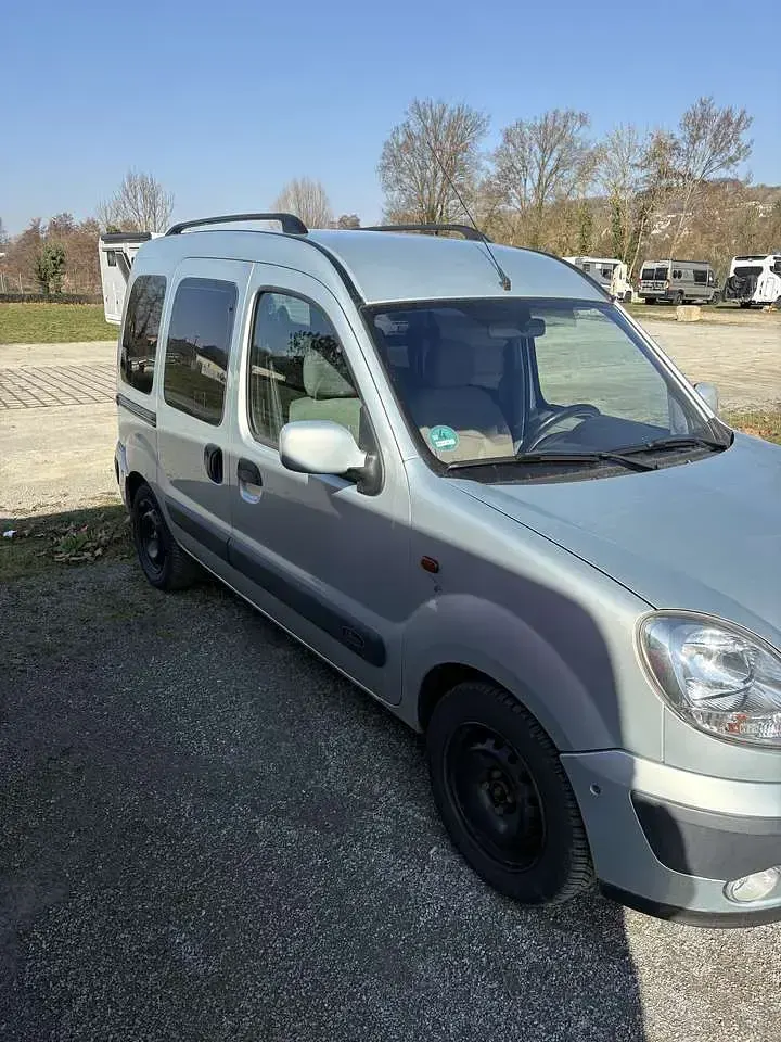 Gebraucht Renault Kangoo Privilege 75 PS (55 kW) 2004 Grau Van / Kleinbus