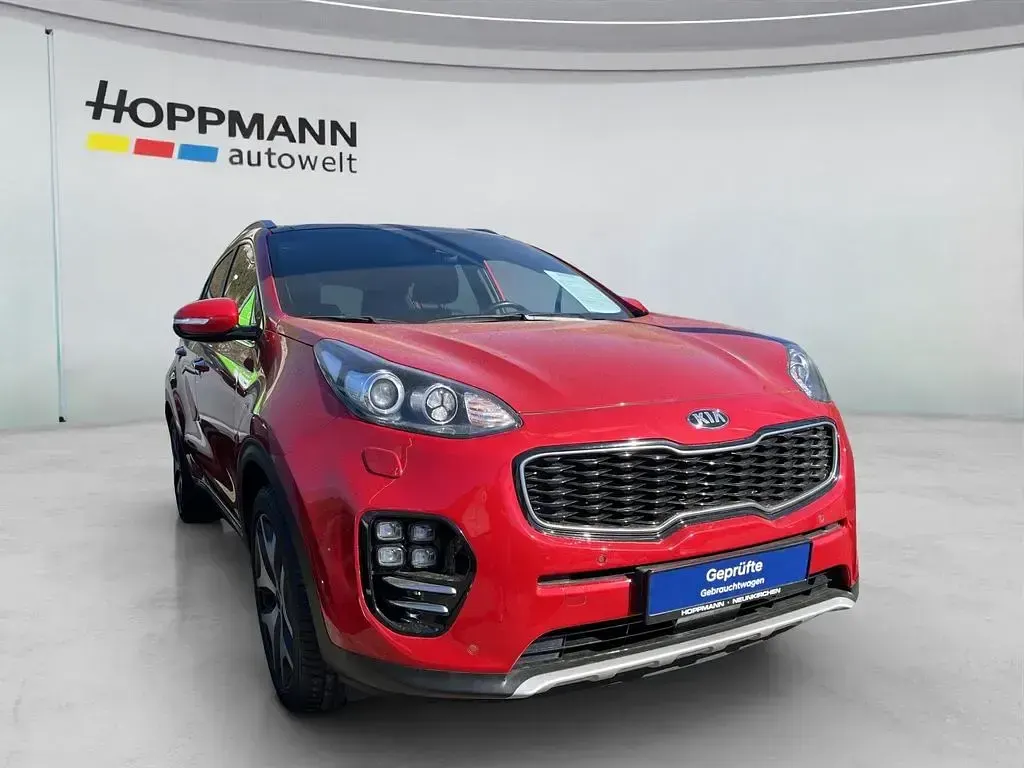 Gebraucht Kia Sportage 177 PS (130 kW) 2017 Rot SUV
