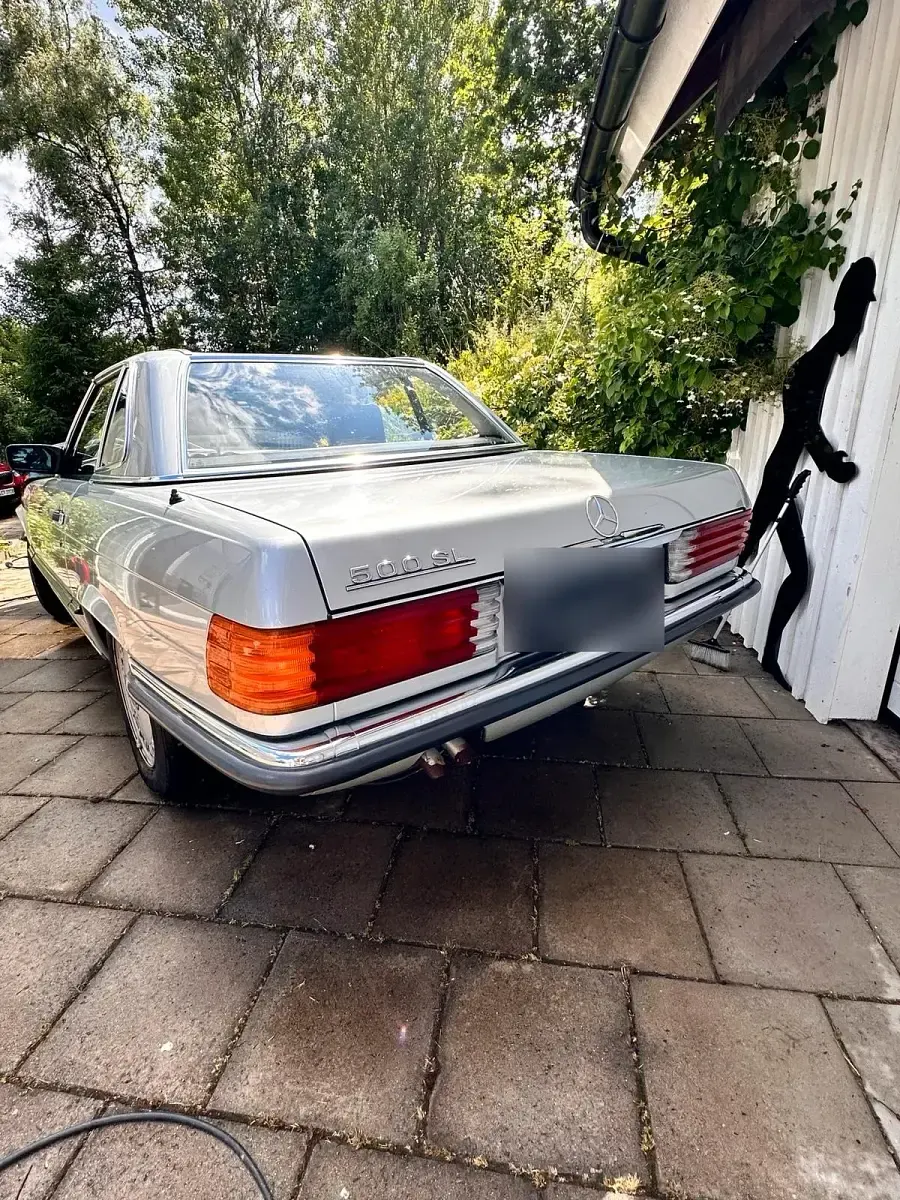 Gebraucht Mercedes SL300 188 PS (138 kW) 1985 Silber Cabrio