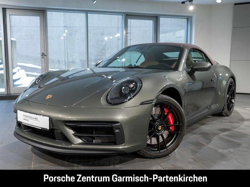 Aventuringruen Gebraucht 2022 Porsche 911 Carrera 4 Cabriolet Cabrio | 158.690 € (Etwas zu teuer) - Bild 1/4