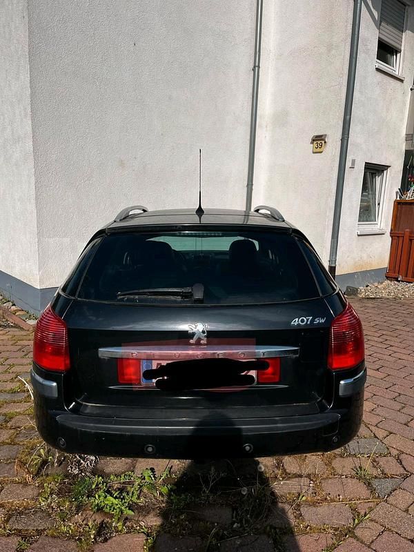 Schwarz Gebraucht 2006 Peugeot 407 Kombi | 1.650 € - Bild 1/4
