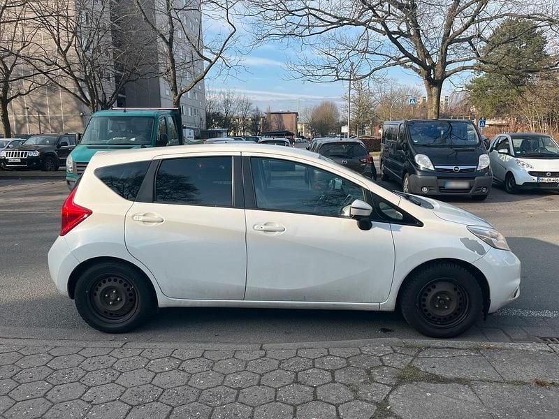 Gebraucht Nissan Note 90 PS (66 kW) 2013 Weiß Kleinwagen