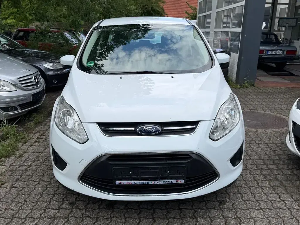 Gebraucht Ford C-MAX Trend 125 PS (91 kW) 2013 Weiß Van / Kleinbus