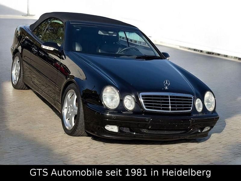 Schwarz Gebraucht 2000 Mercedes CLK230 Elegance Cabrio | 7.600 € (Teuer) - Bild 1/4