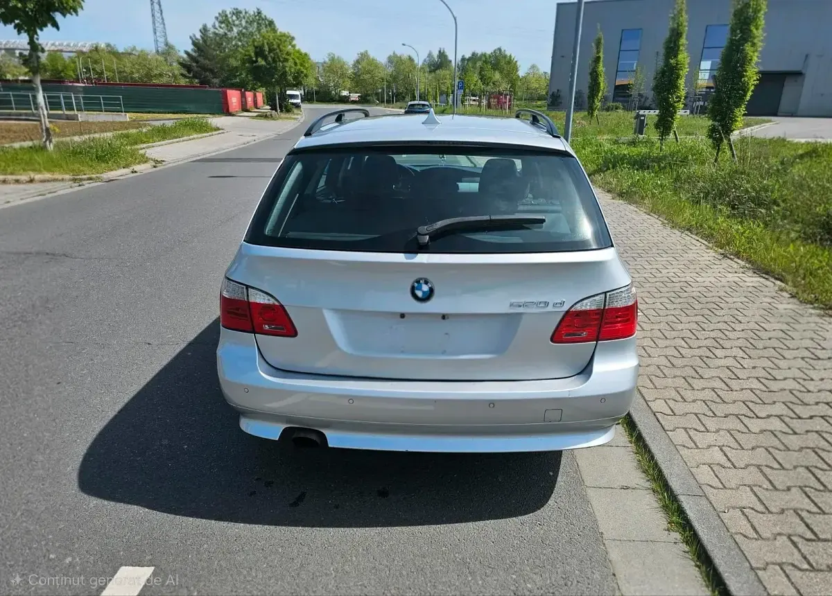 Second-hand BMW 520 163 CP (119 kW) 2007 Gri Break