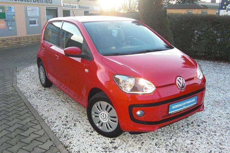 Rot Gebraucht 2013 VW up! move up! Kleinwagen | 6.800 € (Fairer Preis) - Bild 1/4