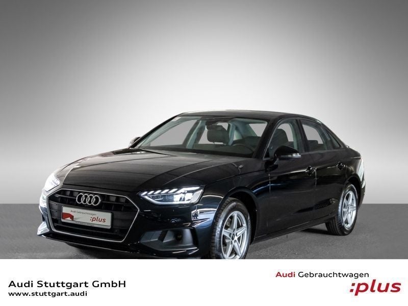 Brillantschwarz Gebraucht 2022 Audi A4 Ambiente Limousine | 27.940 € (Fairer Preis) - Bild 1/4