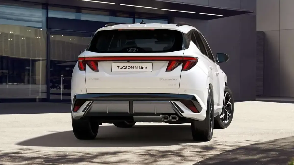 Neu Hyundai Tucson N Line 288 PS (211 kW) 2026 Serenity white mineraleffekt SUV