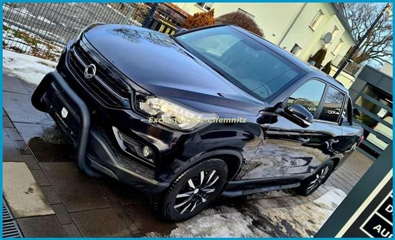 Gebraucht Ssangyong (KGM) Musso Quartz 181 PS (133 kW) 2021 Space black Abholung