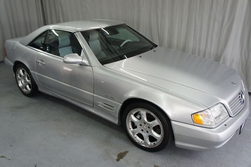 Gebraucht Mercedes SL500 306 PS (225 kW) 2001 Silber Cabrio