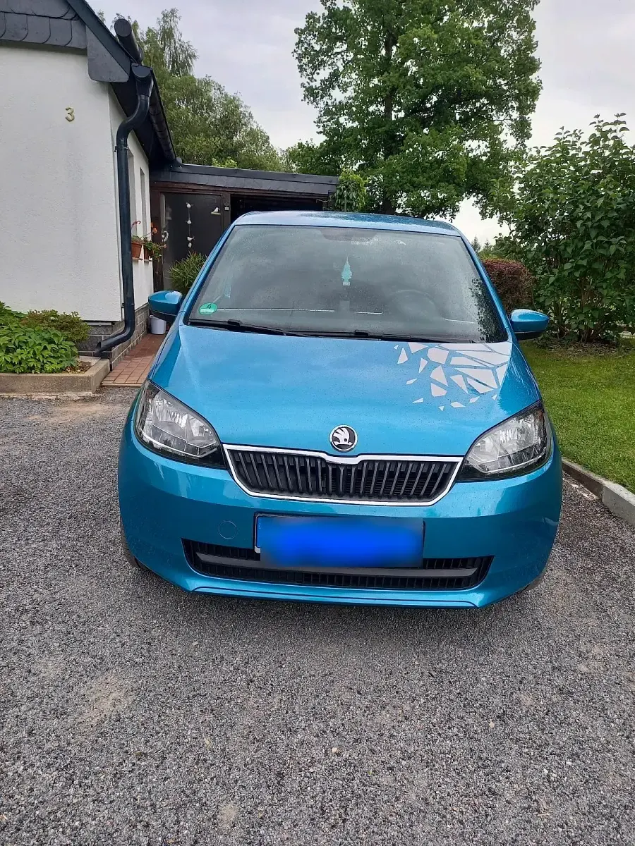 Gebraucht Skoda Citigo 62 PS (45 kW) 2017 Blau Kleinwagen
