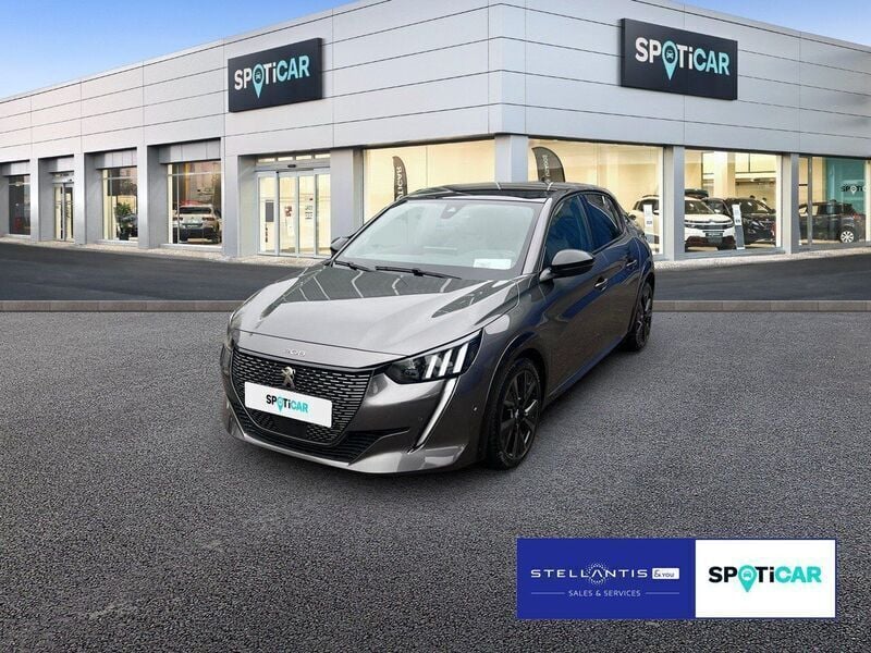 Grau Gebraucht 2021 Peugeot 208 GT Kleinwagen | 17.885 € (Fairer Preis) - Bild 1/4
