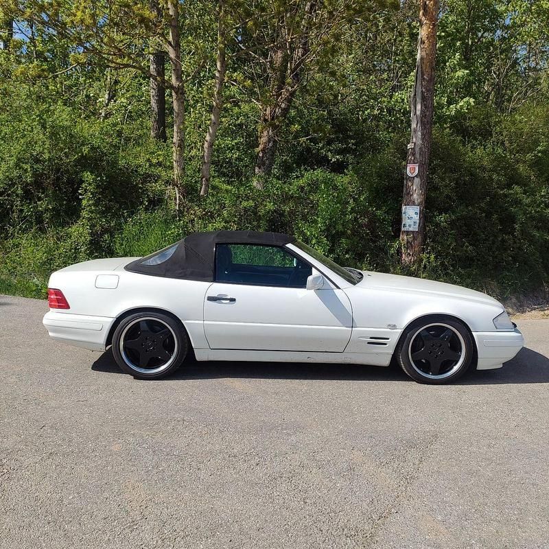Gebraucht Mercedes SL320 231 PS (169 kW) 1996 Weiß Cabrio