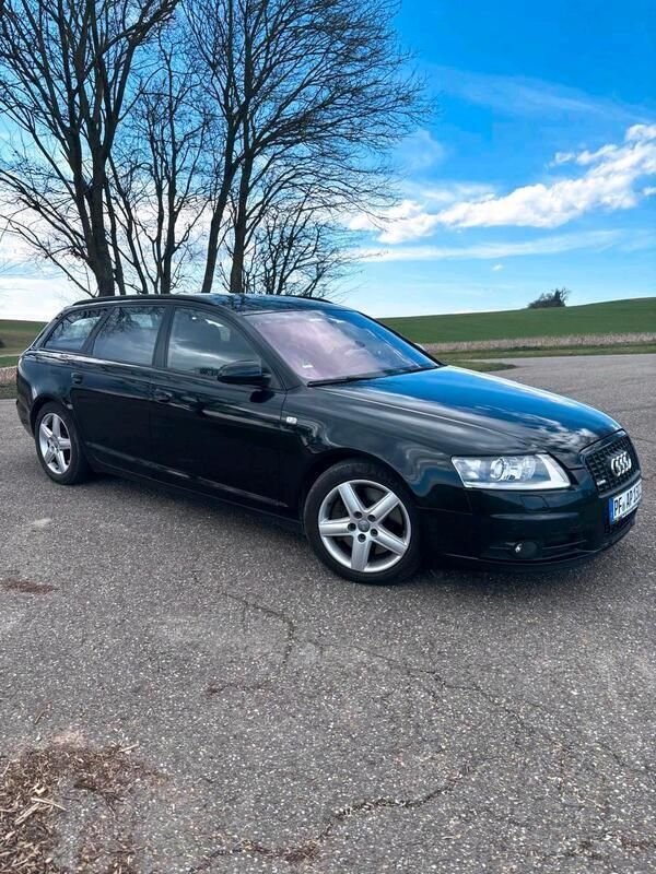 Schwarz Gebraucht 2007 Audi A6 Limousine | 4.200 € (Etwas zu teuer) - Bild 1/4