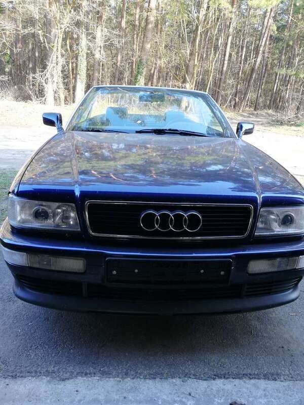 Blau Gebraucht 1996 Audi 80 Cabrio | 5.800 € - Bild 1/4