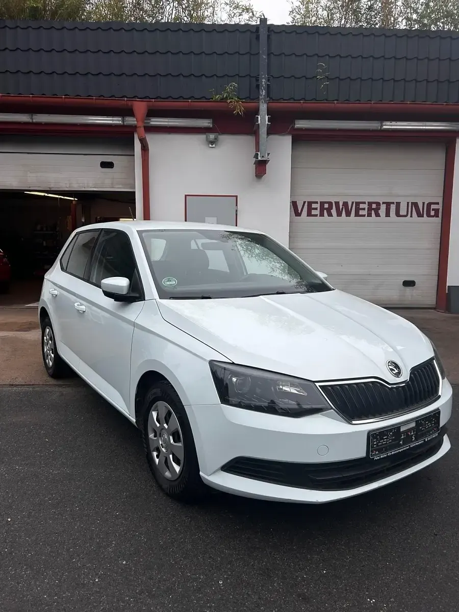 Gebraucht Skoda Fabia 90 PS (66 kW) 2016 Weiß Kleinwagen