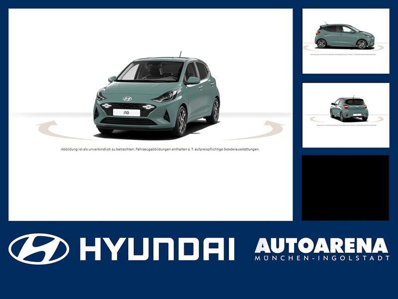 Gebraucht Hyundai i10 Select 67 PS (49 kW) 2024 Grün Kleinwagen