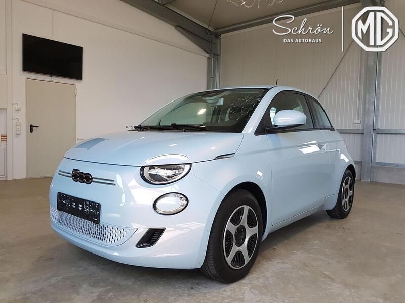 Ocean grün metallic Gebraucht 2021 Fiat 500e Passion Kleinwagen | 28.879 € - Bild 1/3