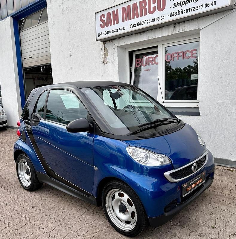 Blau Gebraucht 2014 Smart ForTwo Coupé Pure Coupé | 4.990 € (Fairer Preis) - Bild 1/4