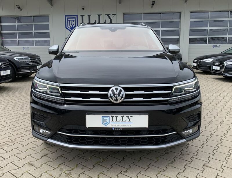 Gebraucht VW Tiguan Allspace Highline 190 PS (139 kW) 2018 Schwarz SUV