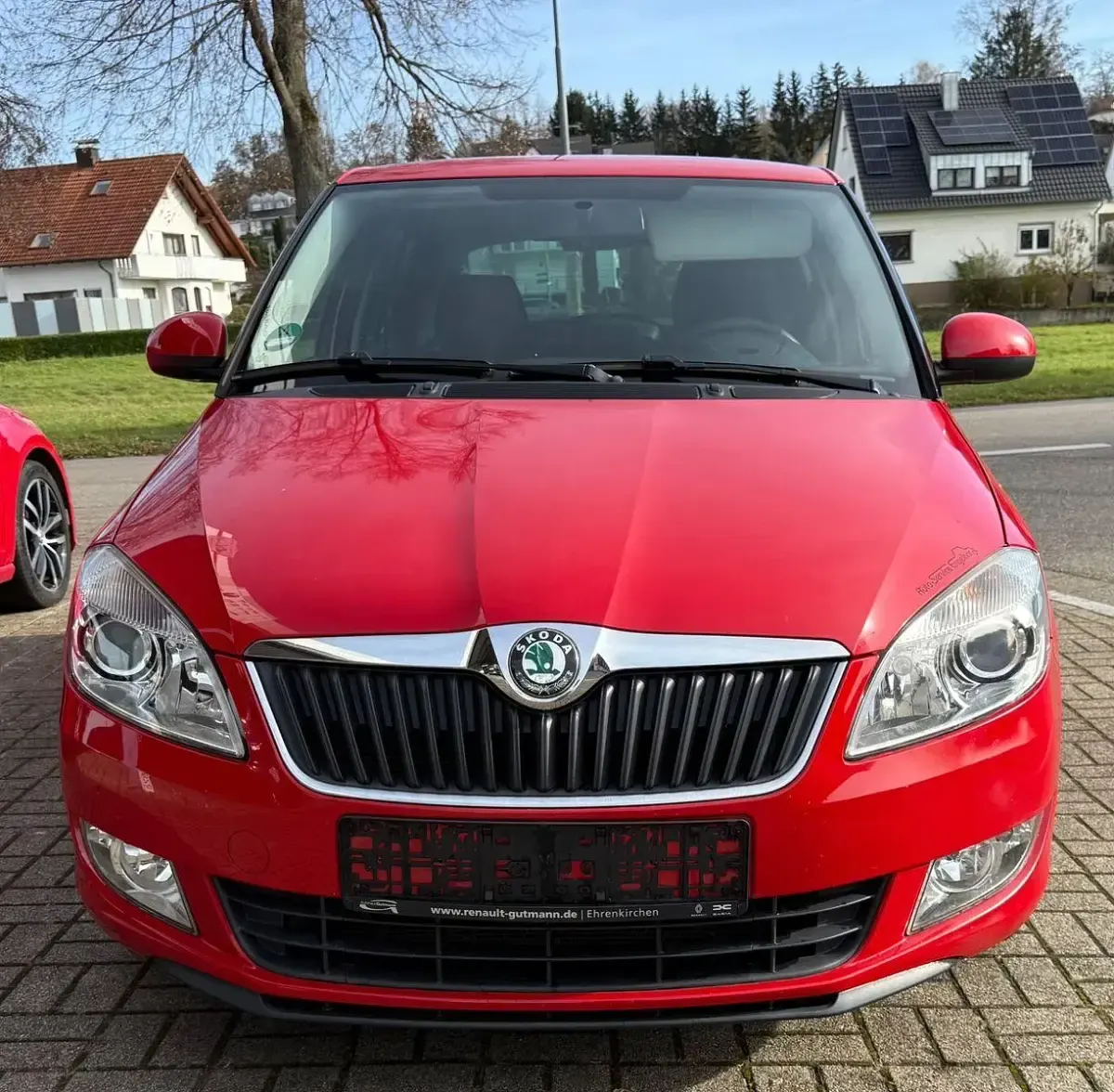 Gebraucht Skoda Fabia Style 86 PS (63 kW) 2010 Rot Limousine