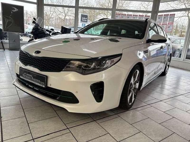 Gebraucht Kia Optima GT-Line 141 PS (103 kW) 2017 (swp) snow white pearl Kombi