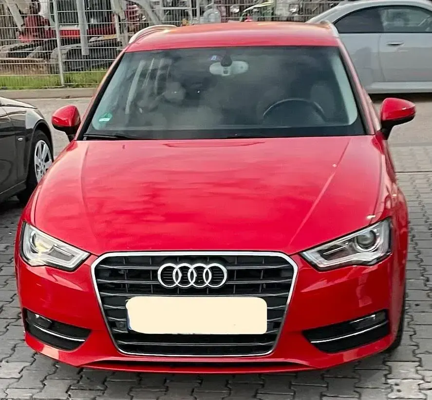 Usata Audi A3 185 CV (136 kW) 2014 Rosso Berlina