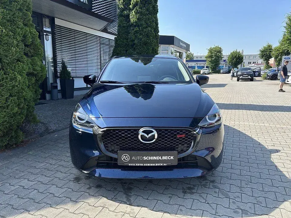 Gebraucht Mazda 2 Homura-Line 90 PS (66 kW) 2024 Deep crystal blue (metallic) Kleinwagen