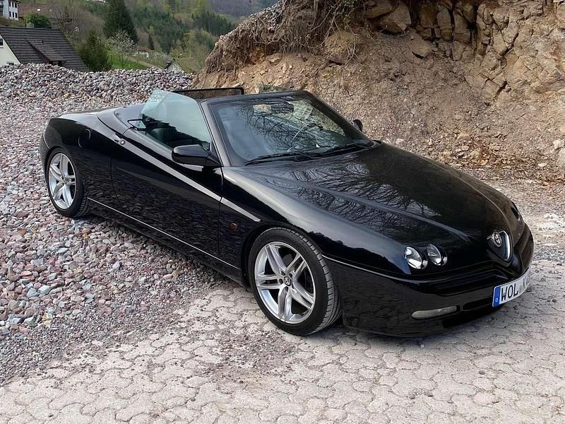 Gebraucht Alfa Romeo Spider 155 PS (114 kW) 1998 Schwarz Cabrio
